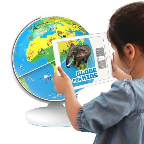 Interactive world globe for - ar,