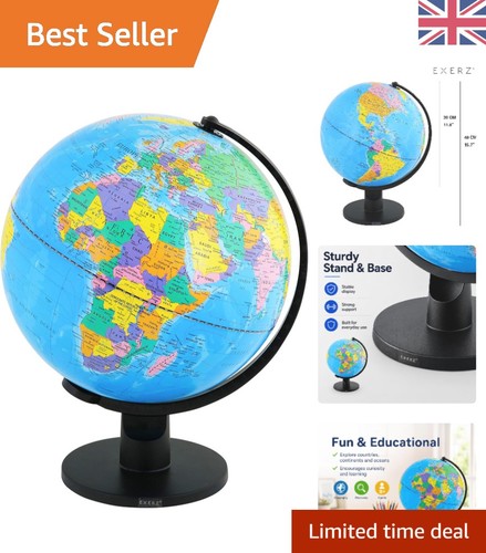 Interactive 30cm world globe - interactive,