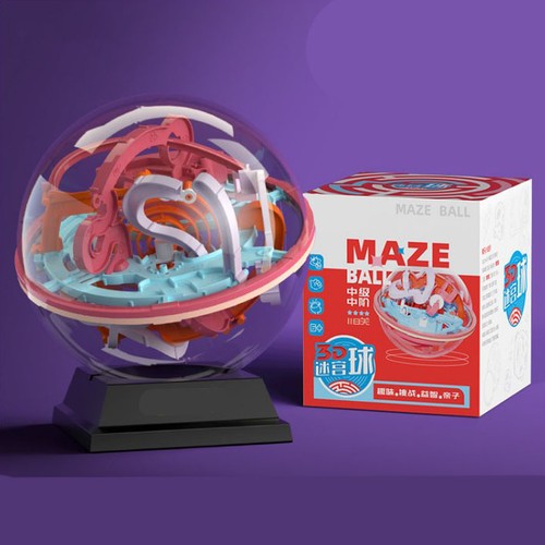 Interactive maze ball - 3d,