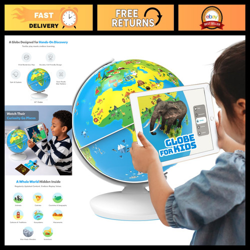 Interactive world globe - ar,