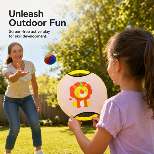 Paddle ball game set - ball,