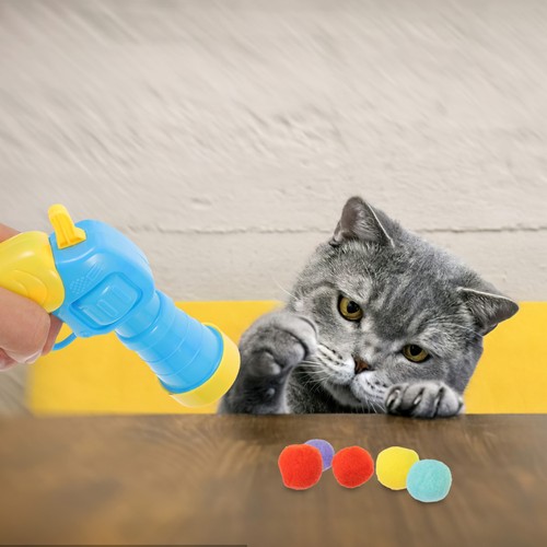 Interactive cat launch - launch, plush